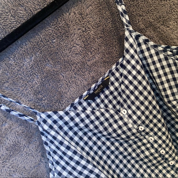 Tresics Checkered Crop Top - M - Picture 3 of 3